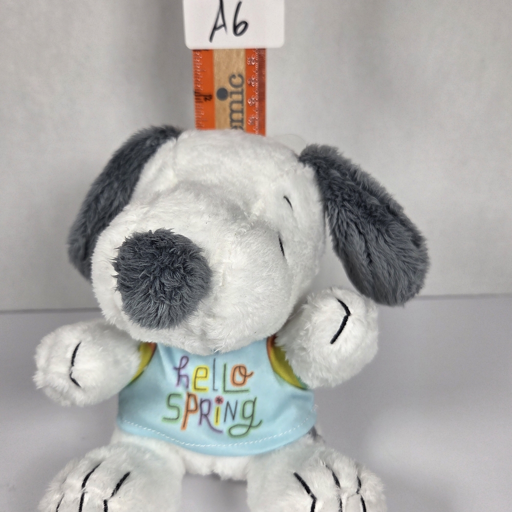Snoopy Plush with 'Hello Spring' Shirt - Picture 2 of 5